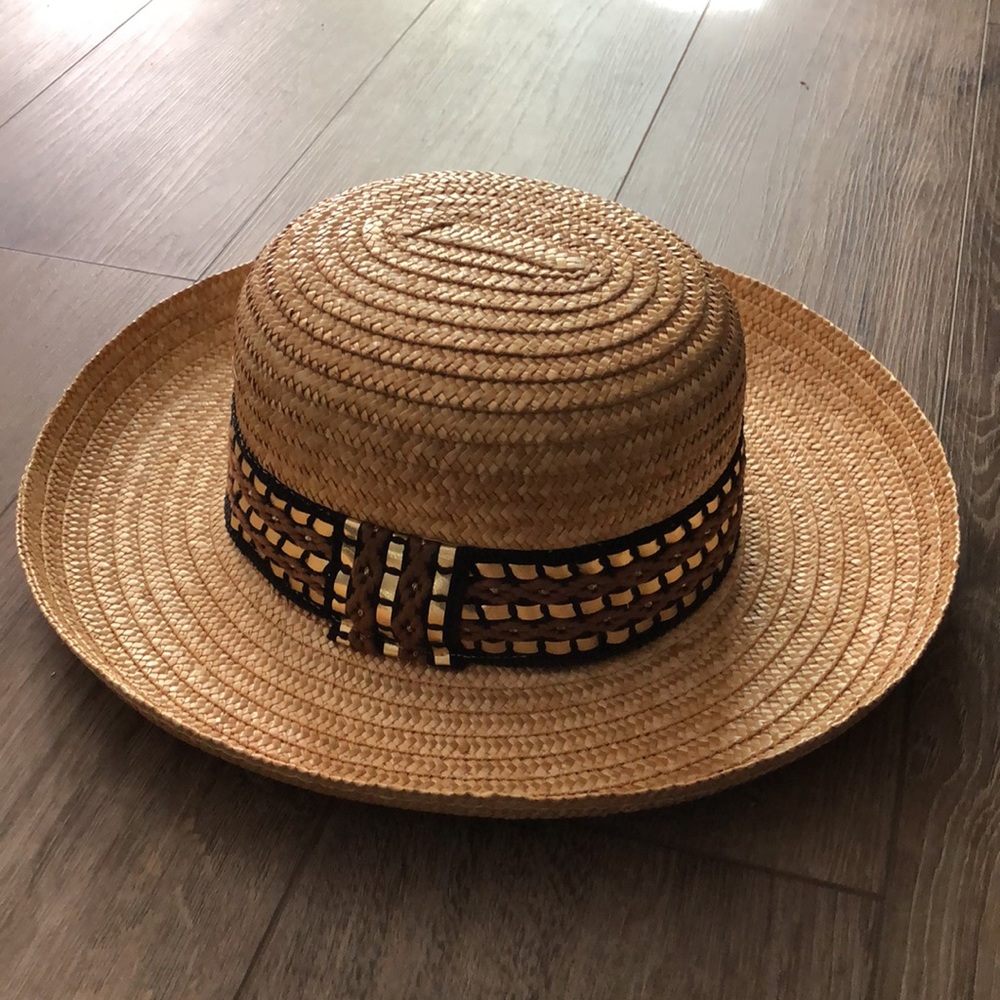 Like new! - BANASH Boston Wide Brim Straw Sunhat